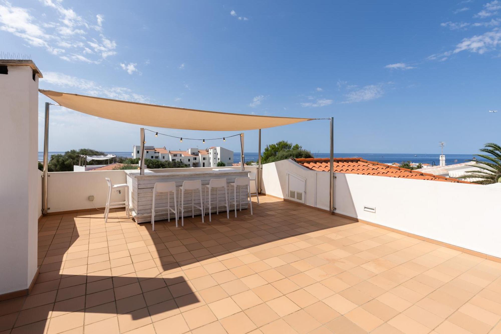 Villa Maravilla With Heatable Pool Rooftopbar With Sea Views And Range Rover Binibeca Bagian luar foto