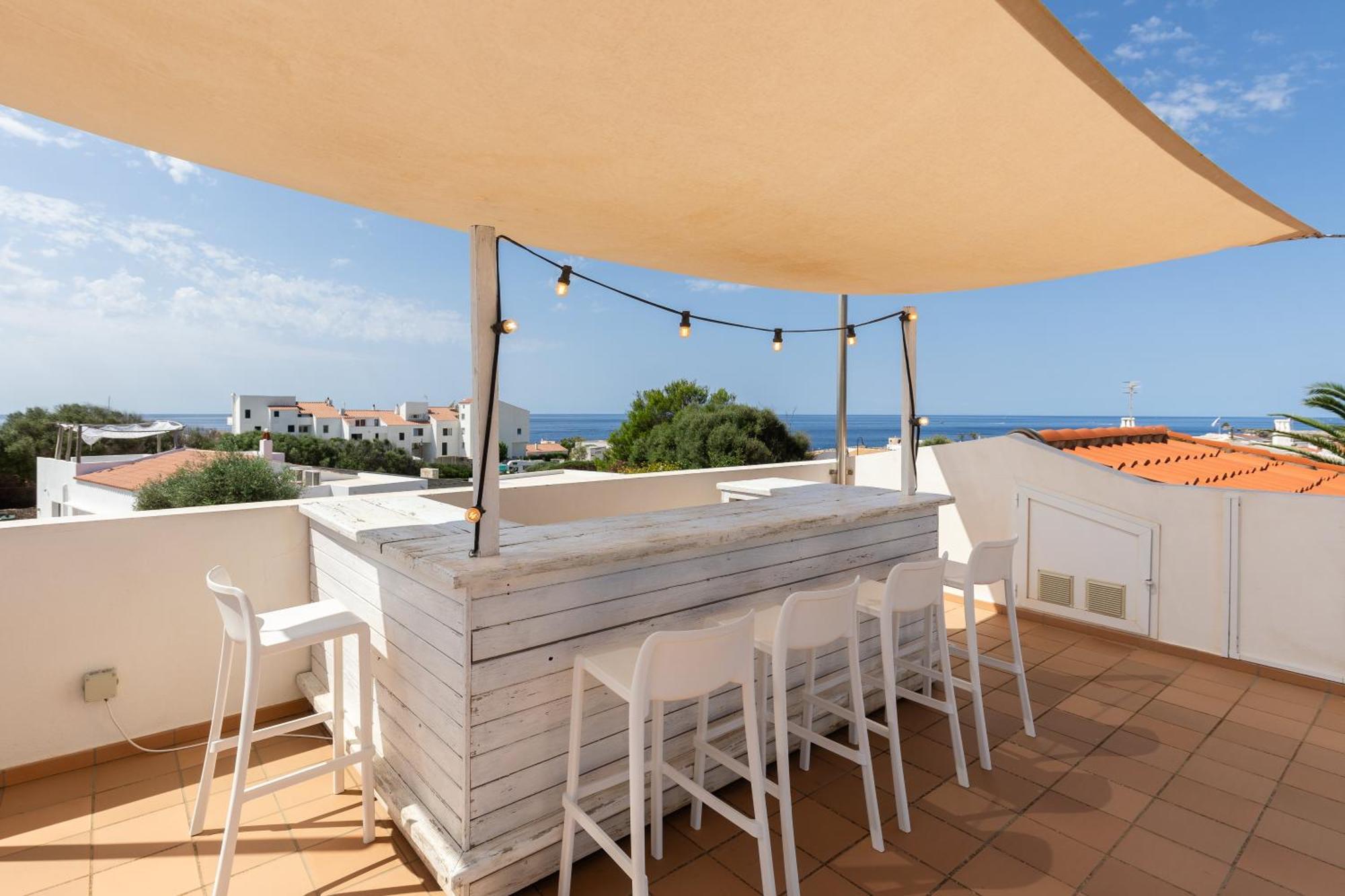 Villa Maravilla With Heatable Pool Rooftopbar With Sea Views And Range Rover Binibeca Bagian luar foto