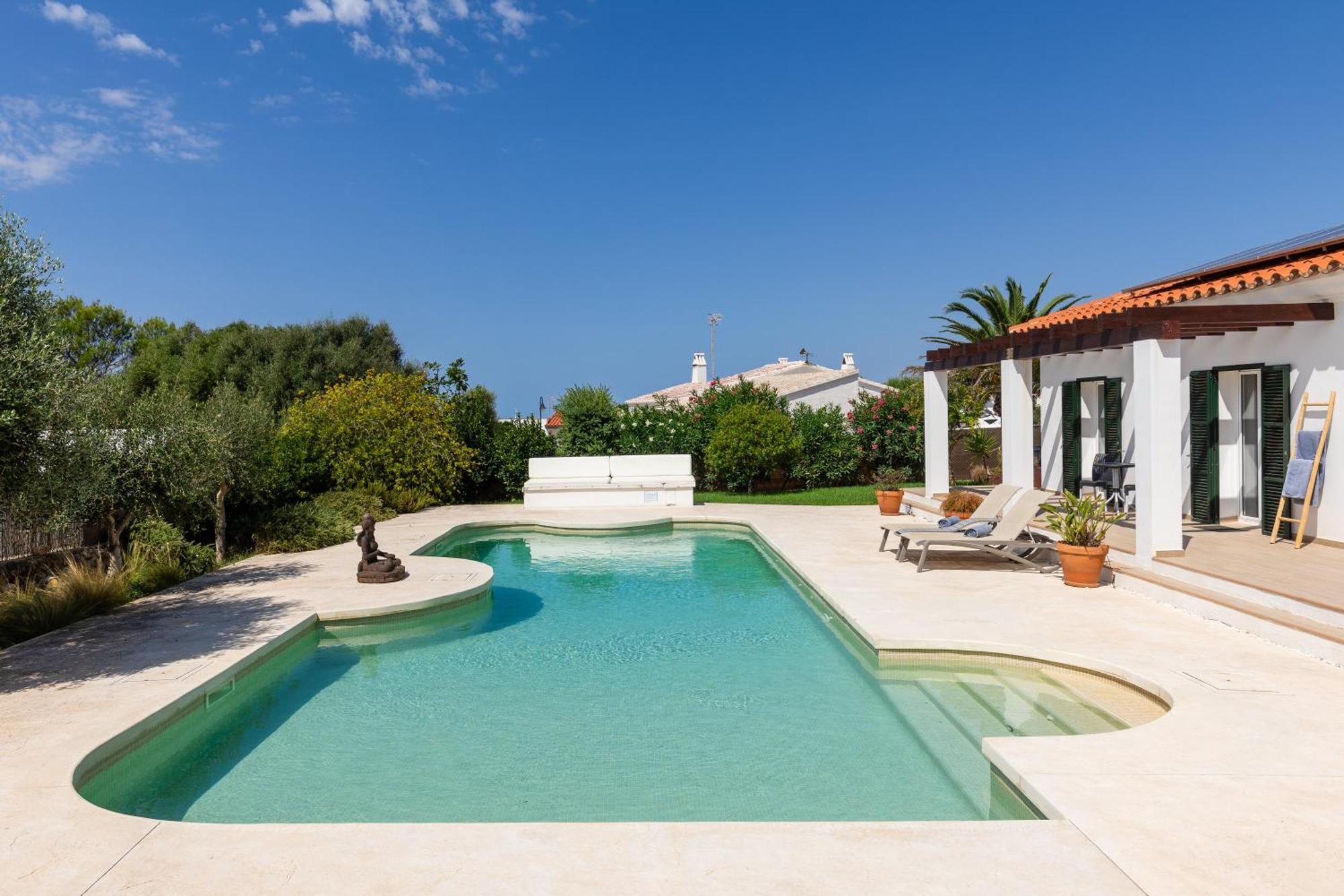 Villa Maravilla With Heatable Pool Rooftopbar With Sea Views And Range Rover Binibeca Bagian luar foto